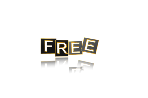 image of the word free