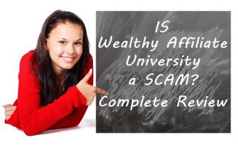 Is Wealthy Affiliate University A Scam Written On Blackboard