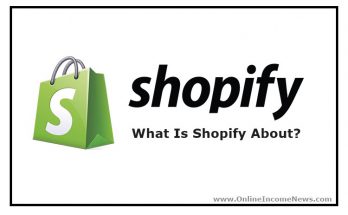 Green Bag With Shopify Logo