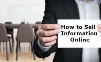 How to Sell Information Online