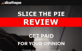 Screenshot of Slice The Pie Website