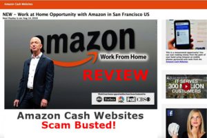 Amazon Cash Websites Scam