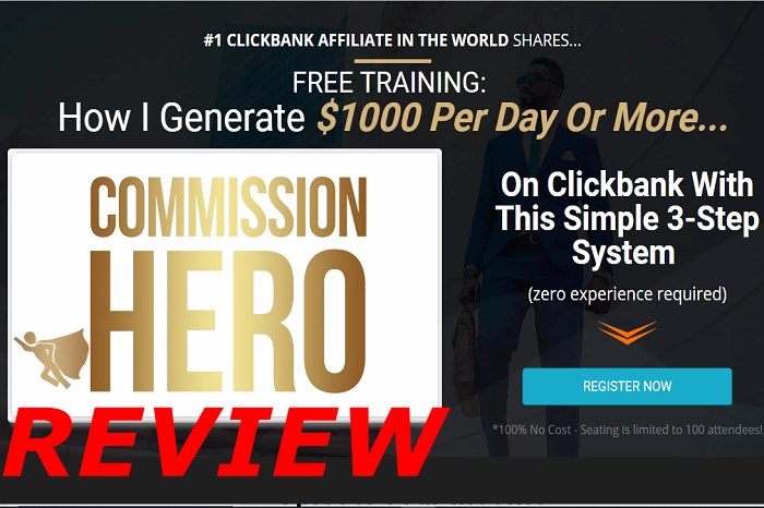 Commission Hero Review- Is it The Worth The Investment